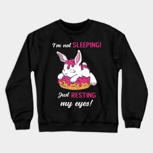 Cute Sleepy Bunny - Sleepytime Crewneck Sweatshirt